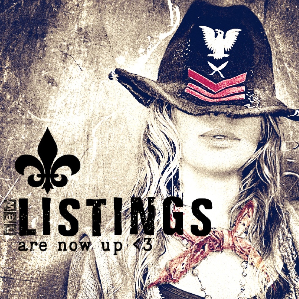 NEW LISTINGS ARE NOW UP <3